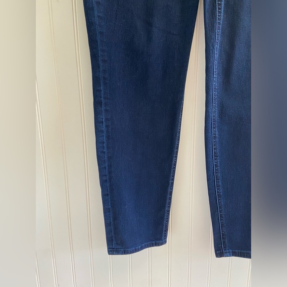 Talbots Flawless Five Pocket Dark Wash Jegging Stretch Denim Jeans Size 14 - Picture 3 of 9